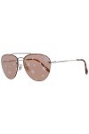 Miu Miu 0MU 54US Lunettes de Soleil, Plateado, 59 Femme