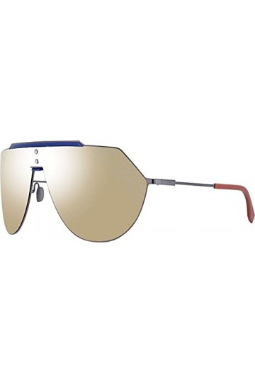 FENDI FF M0075/s Sunglasses, KJ1/JO DK Ruthenium, 99 Unisex