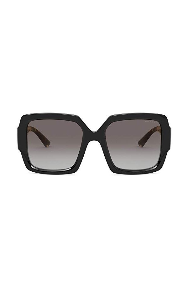 Prada 0PR 21XS Lunettes de Soleil, Black/Light Grey Shaded, 54 Femme