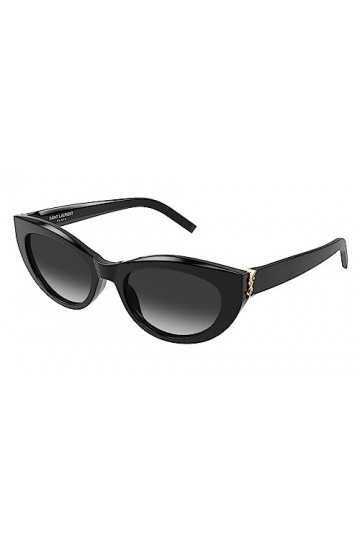 Saint Laurent Lunettes de Soleil SL M115 Black/Grey Shaded 54/20/140 femme