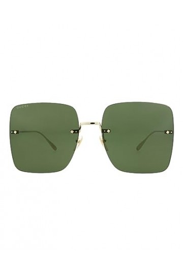 Gucci Lunettes de Soleil GG1147S Gold/Green Chain 62/19/135 femme