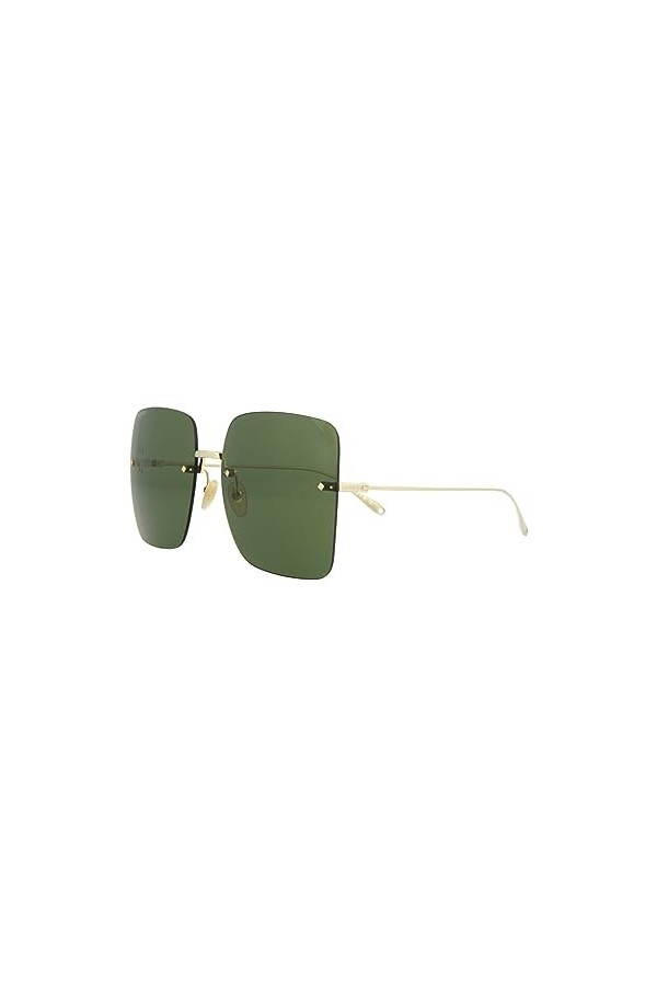 Gucci Lunettes de Soleil GG1147S Gold/Green Chain 62/19/135 femme