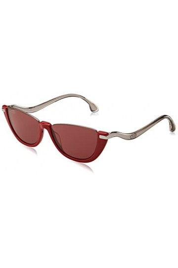 Jimmy Choo Iona/S Lunettes de Soleil, Rouge, 50 Femme