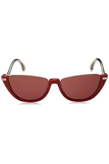 Jimmy Choo Iona/S Lunettes de Soleil, Rouge, 50 Femme