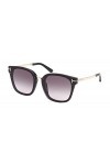 Tom Ford Lunettes de Soleil PHILIPPA-02 FT 1014 Shiny Black/Grey Shaded 68/11/140 femme