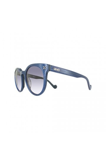 Liu Jo Lj651s 30388 463 Blue Denim W Glitter, Lunettes de Soleil Mixte, 52