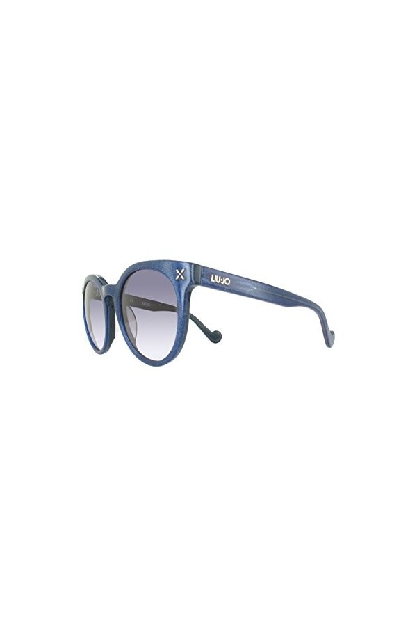 Liu Jo Lj651s 30388 463 Blue Denim W Glitter, Lunettes de Soleil Mixte, 52