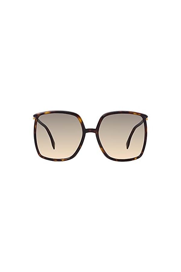 FENDI mixte adulte Lunettes de Soleil FF 0431/G/S, 086/GA, 60