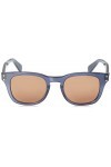 Salvatore Ferragamo Sf1061s Lunettes de Soleil, 456 Bleu Transparent, 49 Mixte