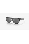 Oakley Frogskins Lunettes de soleil Noir mat avec verres polarisés iridium noir, Noir mat., taille unique