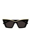 Lunettes de Soleil Saint Laurent SL 570 Black/Grey 54/17/145 femme