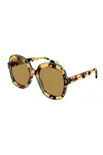 Lunettes de Soleil Gucci GG1240S Havana/Brown 57/20/145 femme