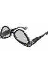 Gucci Lunettes de Soleil GG0874S Black/Grey 55/21/145 femme