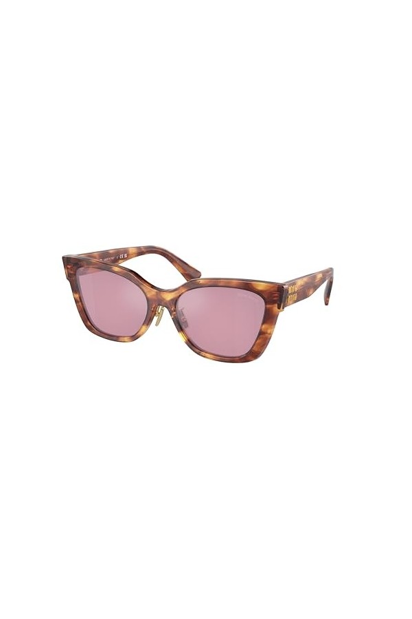 Miu Miu Femme 0mu 02zs Lunettes de Soleil, Multicolore, Taille Unique