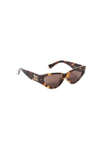 Miu Miu Femme 0mu 03zs Lunettes de Soleil, Multicolore, Taille Unique