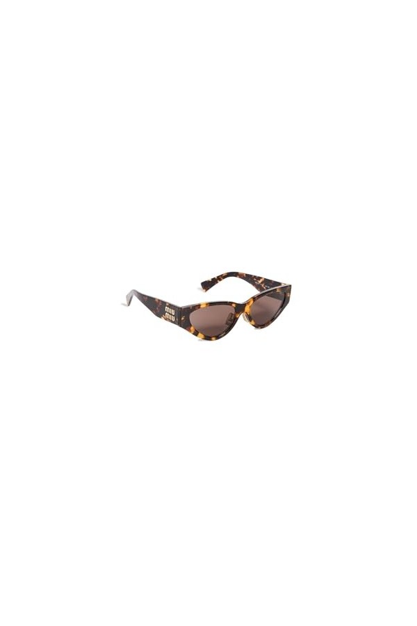 Miu Miu Femme 0mu 03zs Lunettes de Soleil, Multicolore, Taille Unique