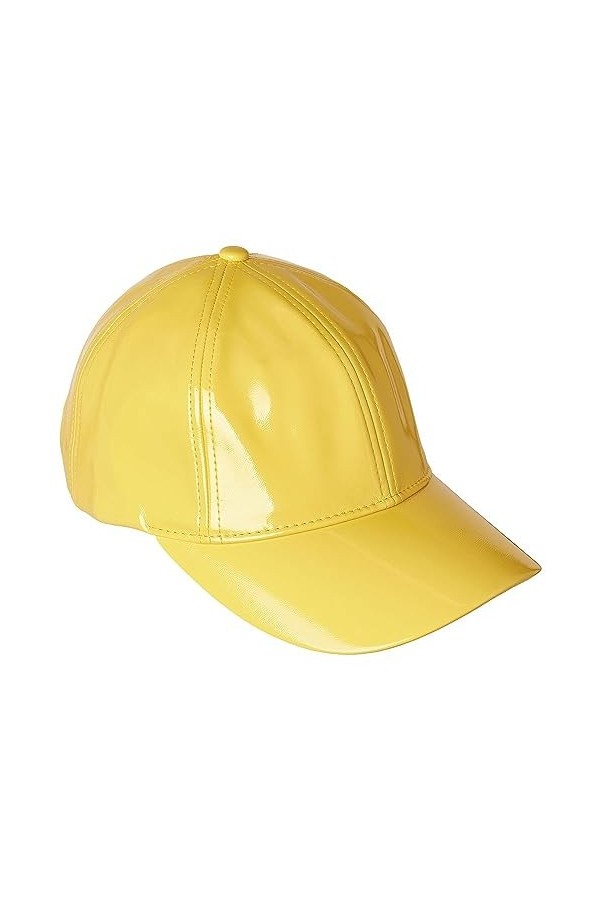 Noisy may Nmsky Casquette en Vinyle Noos Baseball, Habanero Gold, Taille Unique Femme