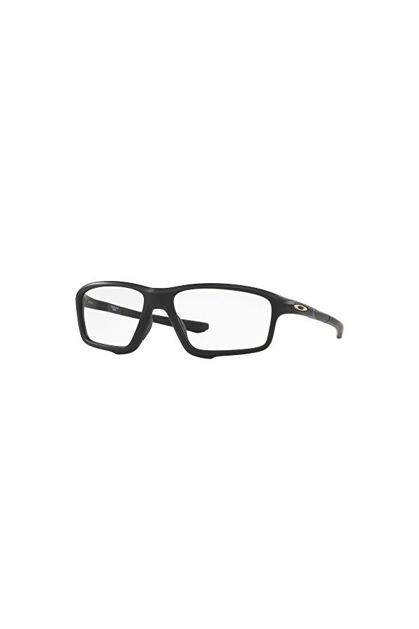 Oakley Crosslink Zero, Lunettes de soleil Homme, Noir Negro , 55