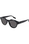 Montblanc Mixte Ew Ne Round Black Frame Lunettes de Soleil, Noir Noir , Taille Unique