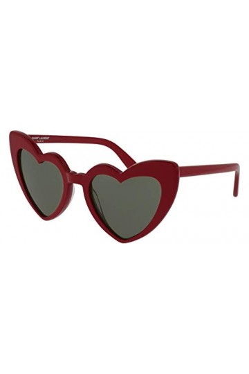 Saint Laurent Lunettes de Soleil LOULOU SL 181 Red/Grey 54/21/145 femme