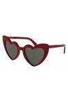 Saint Laurent Lunettes de Soleil LOULOU SL 181 Red/Grey 54/21/145 femme