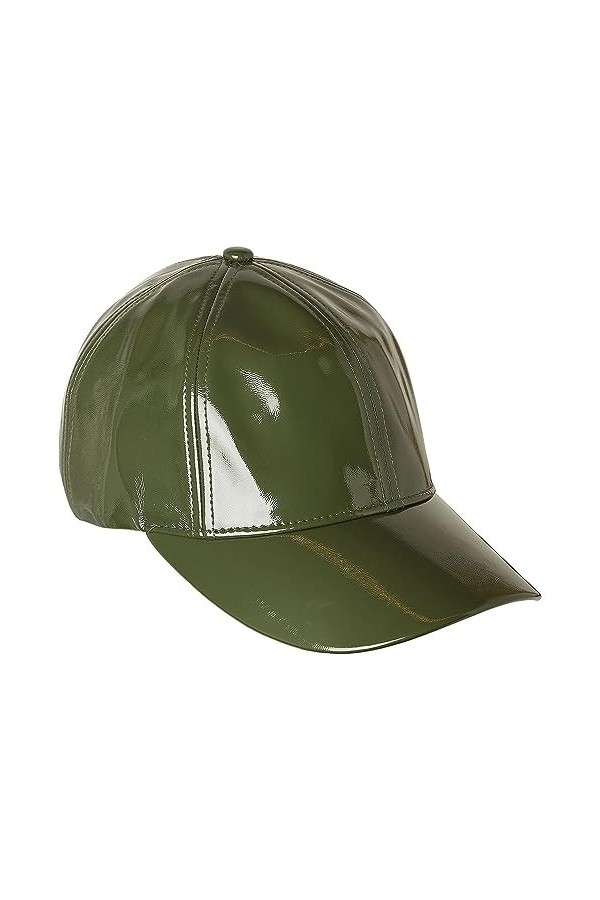 Noisy may Nmsky Casquette en Vinyle Noos Baseball, Habanero Gold, Taille Unique Femme