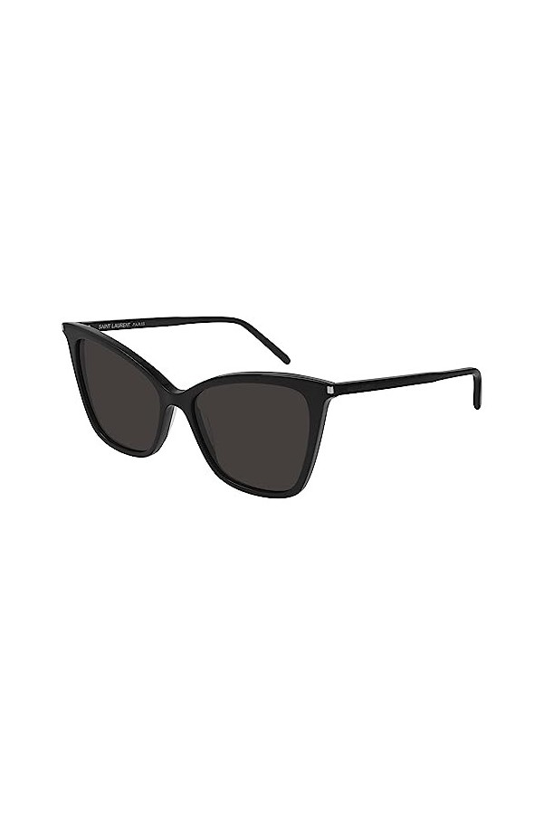 Saint Laurent Lunettes de Soleil SL 384 Black/Grey 55/16/145 femme