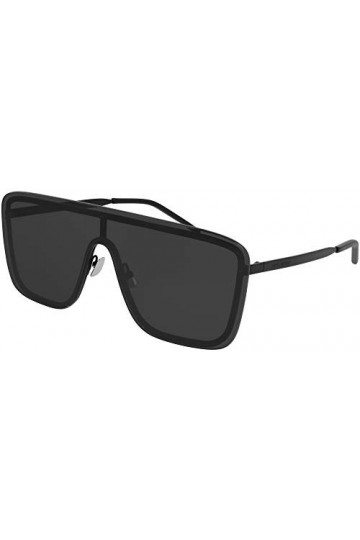 Saint Laurent Lunettes de Soleil SL 364 MASK Black/Dark Grey 99/1/140 unisexe