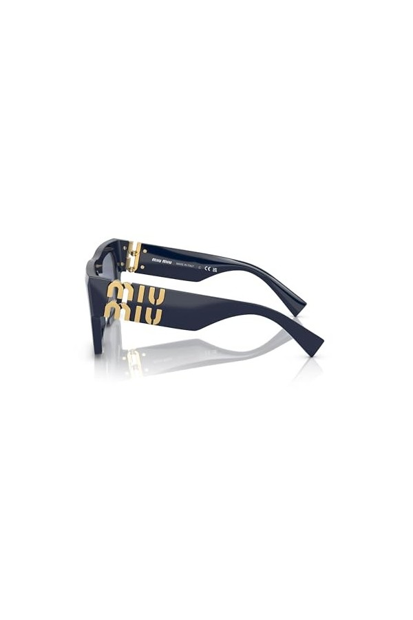 Miu Miu 0mu 10ws 55 10i1v1 Lunettes de Soleil Mixte, Multicolore, Taille Unique