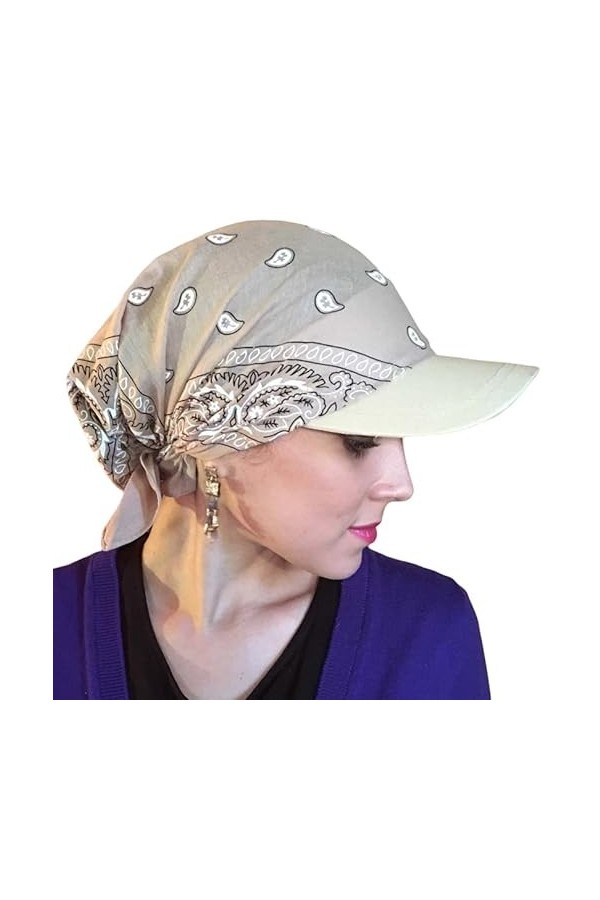 QingHUImao Casquette de baseball pour femme,Lavable,Chapeau louch Beanie,Léger et doux,Long beanie,Unisexe,Été,Plage,Bandana 