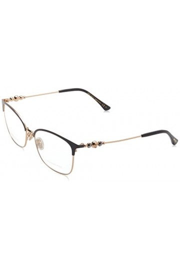 Jimmy Choo Jc358 Lunettes de Soleil, Black Gold, 50 Femme