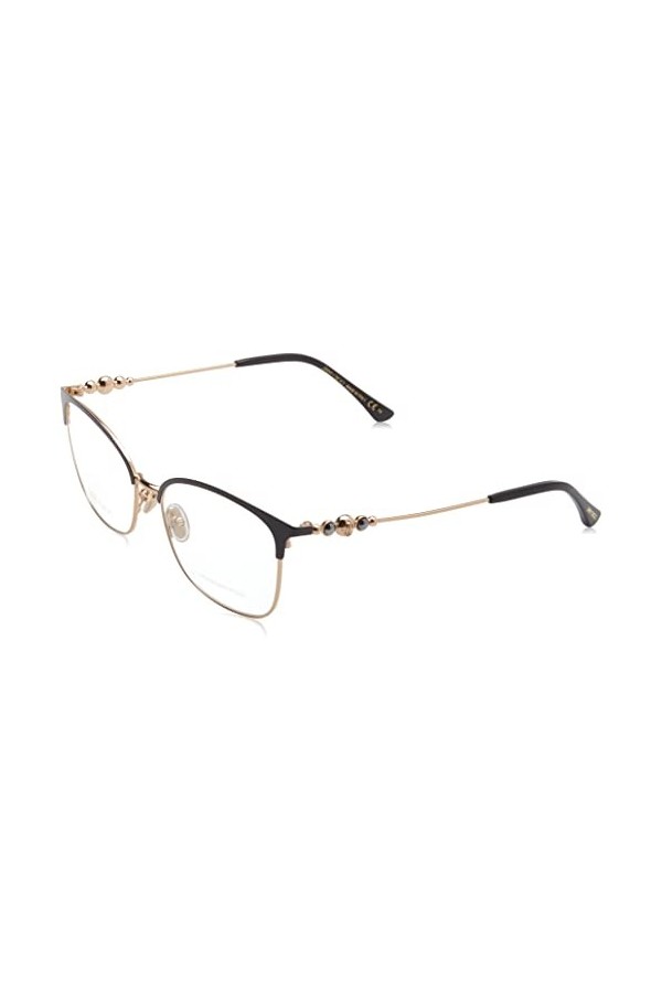 Jimmy Choo Jc358 Lunettes de Soleil, Black Gold, 50 Femme