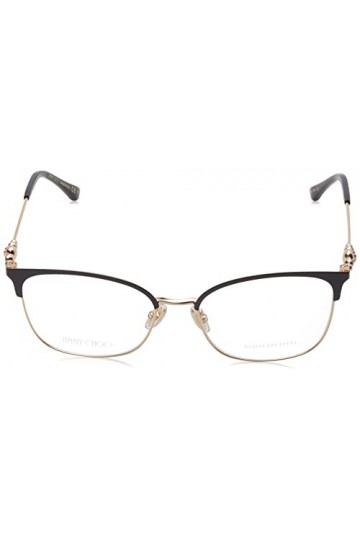 Jimmy Choo Jc358 Lunettes de Soleil, Black Gold, 50 Femme