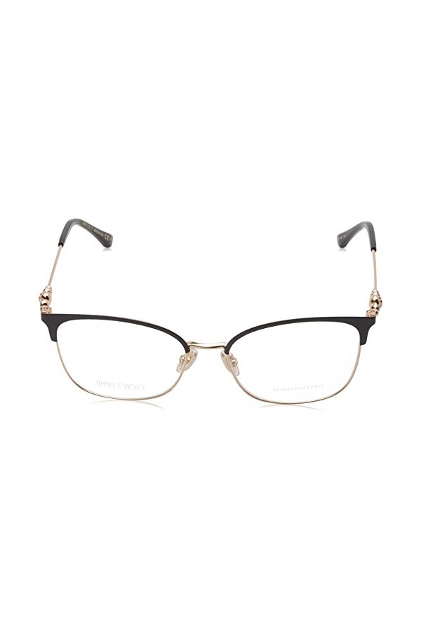 Jimmy Choo Jc358 Lunettes de Soleil, Black Gold, 50 Femme