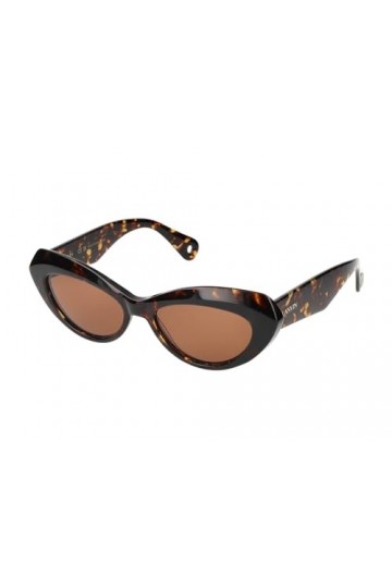 Lanvin Lnv648s Lunettes de Soleil, 234 Dark Havana, 53 cm Mixte