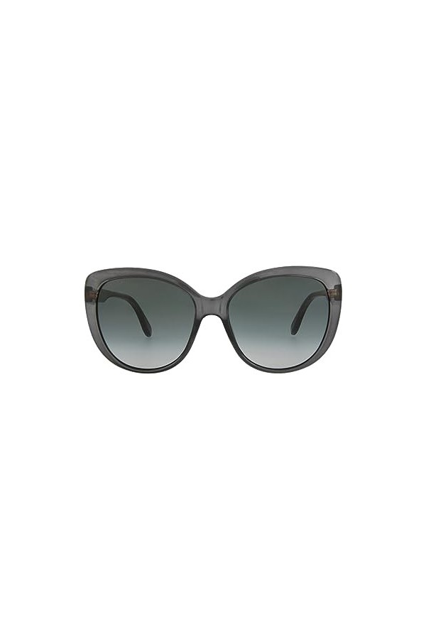 Gucci Femme Lunettes de Soleil, Gris, 57mm