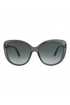 Gucci Femme Lunettes de Soleil, Gris, 57mm