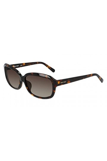Lunettes de soleil Nine West NW 647 SX 237 Dark Tortoise, Dark Tortoise/Gray, 58, Tortue foncée/gris, 58