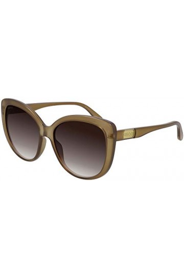 Gucci LUNETTES DE SOLEIL 0789S 002 57, Marron foncé