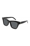 Saint Laurent SL M106 Noir/Gris 52/18/140 femmes Lunettes de soleil, Noir/Gris, 52/18/140