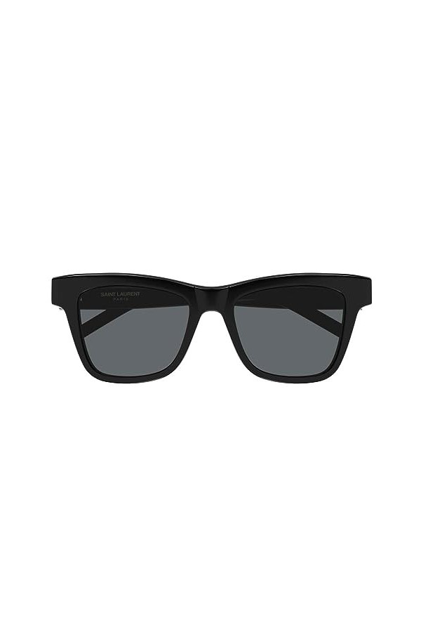 Saint Laurent SL M106 Noir/Gris 52/18/140 femmes Lunettes de soleil, Noir/Gris, 52/18/140