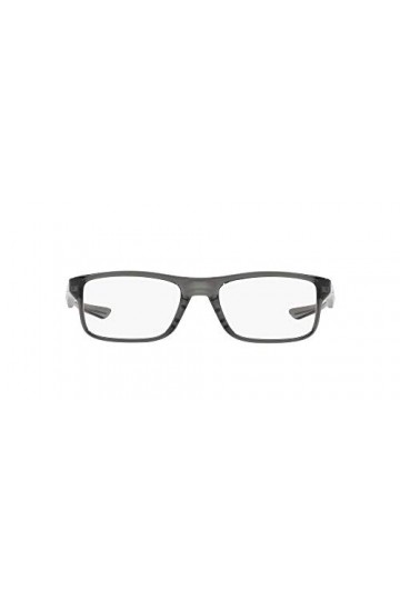 Ray-Ban 0OX8081 Lunettes de Soleil, Vert Polished Grey Smoke , 53 Mixte Adulte