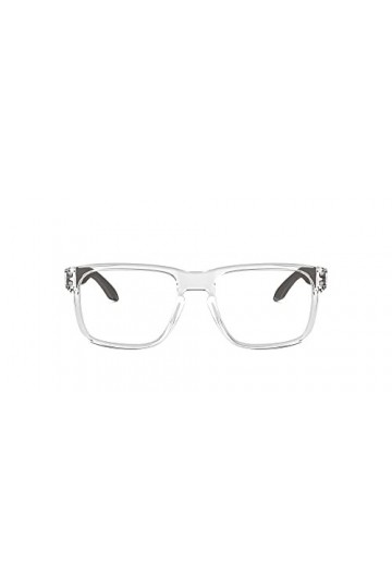 Ray-Ban 0OX8156 Lunettes de Soleil, Gris Polished Clear , 54 Homme