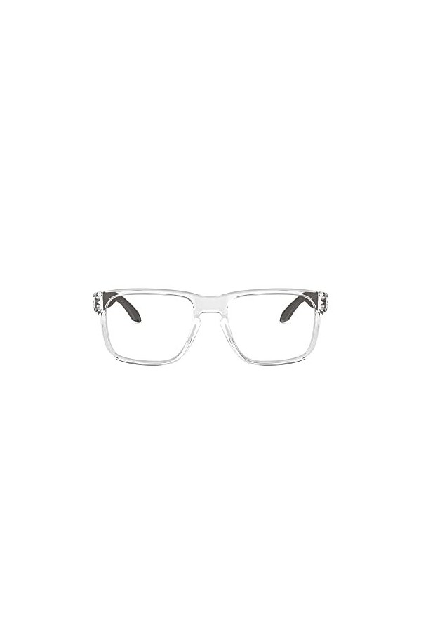 Ray-Ban 0OX8156 Lunettes de Soleil, Gris Polished Clear , 54 Homme