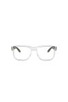 Ray-Ban 0OX8156 Lunettes de Soleil, Gris Polished Clear , 54 Homme