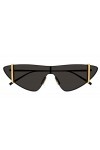 Saint Laurent Lunettes de Soleil SL 536 Black/Grey 99/1/140 femme