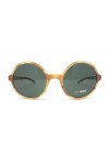 LUNETTES DE SOLEIL FEMME GOTTI ELLA CHA - BRILLANT À LA MAIN - ROND TARTARUGÉ