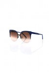 Marni Lunettes de Soleil CURVE ME101S Blue/Light Brown Shaded 56/17/140 femme