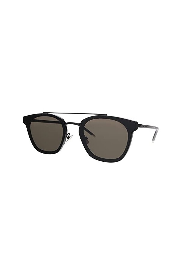 Saint Laurent Lunettes de Soleil SL 28 METAL Black/Grey 61/17/145 unisexe
