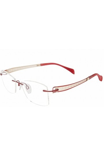 CHARMANT 2152 Lunettes de Soleil, Burgundy, 51 Femme